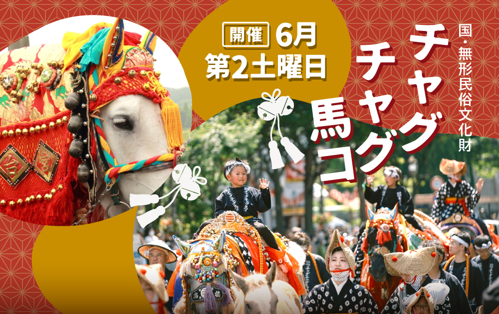 チャグチャグ馬コ ＜国・無形民俗文化財＞