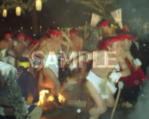 모코시지 20일 밤 축제 3 불타기 등반 H21 이와테·히라이즈미 관광 캠페인 가작