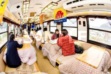 Sanriku Railway Kita Rias Line Kotatsu Train ④