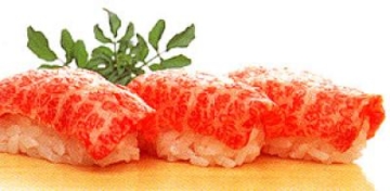 前泽牛肉 “切片 “束八寿司