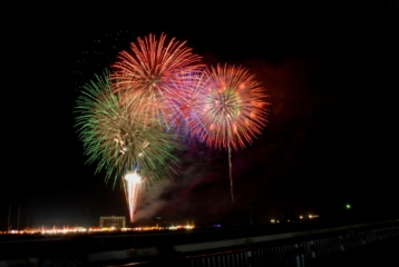 Oshu fireworks festival